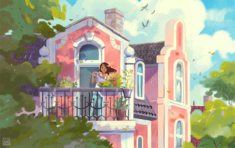 Illustration for article titled The Girl Among The Cherry Blossoms